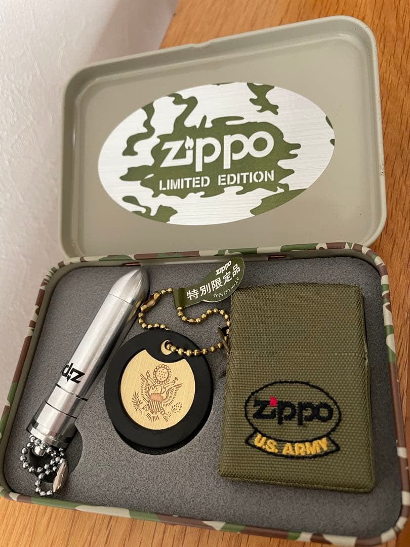 zippo ジッポーU.S. ARMY特別限定品LIMITED EDITION