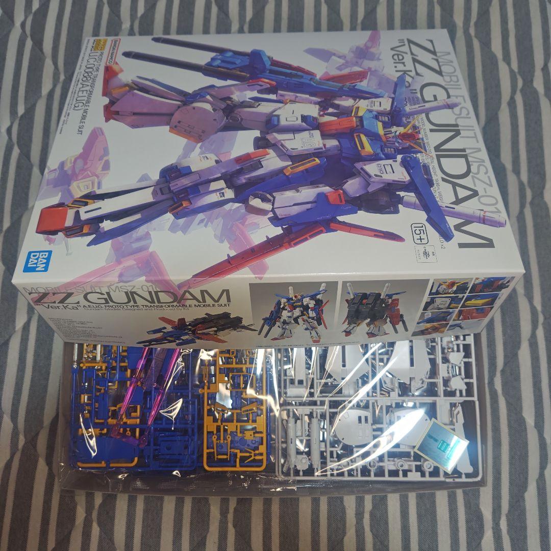ガンプラ MG 1/100 ZZGUNDAM Ver.Ka ダブルゼータガンダム