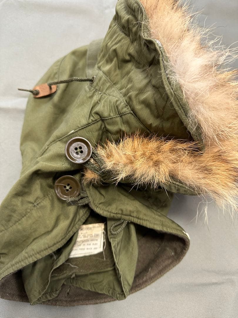 M-51 パーカー用フード　折れあり