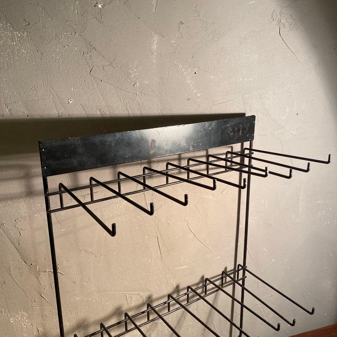 昭和レトロ 陳列用ラック アーム18本 インテリア 店舗什器 シャビー