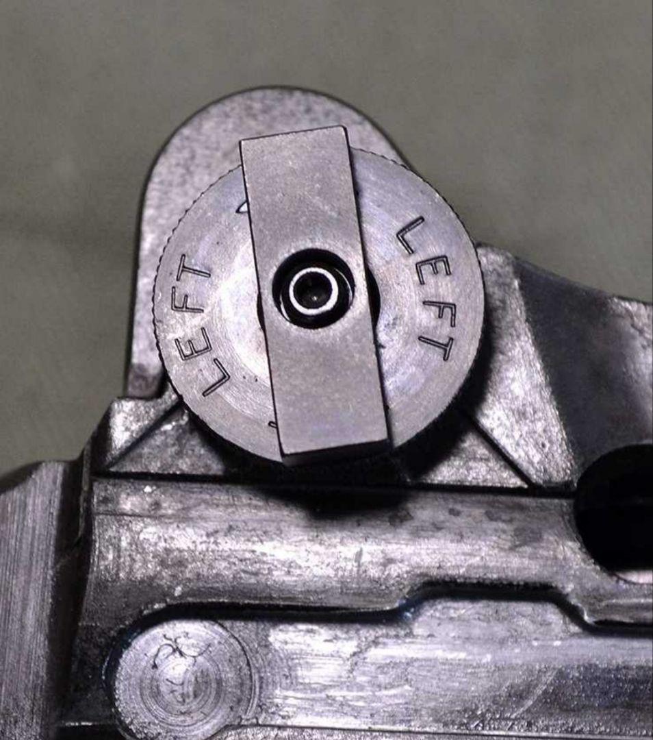 ICS電動ガンM1ガーランド用WW2型リアサイト アメリカ軍 第二次世界大戦