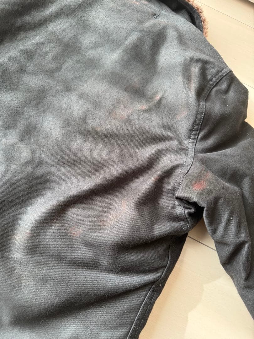 IRON HEART N-1 デッキジャケット xsブラック アイアンハート