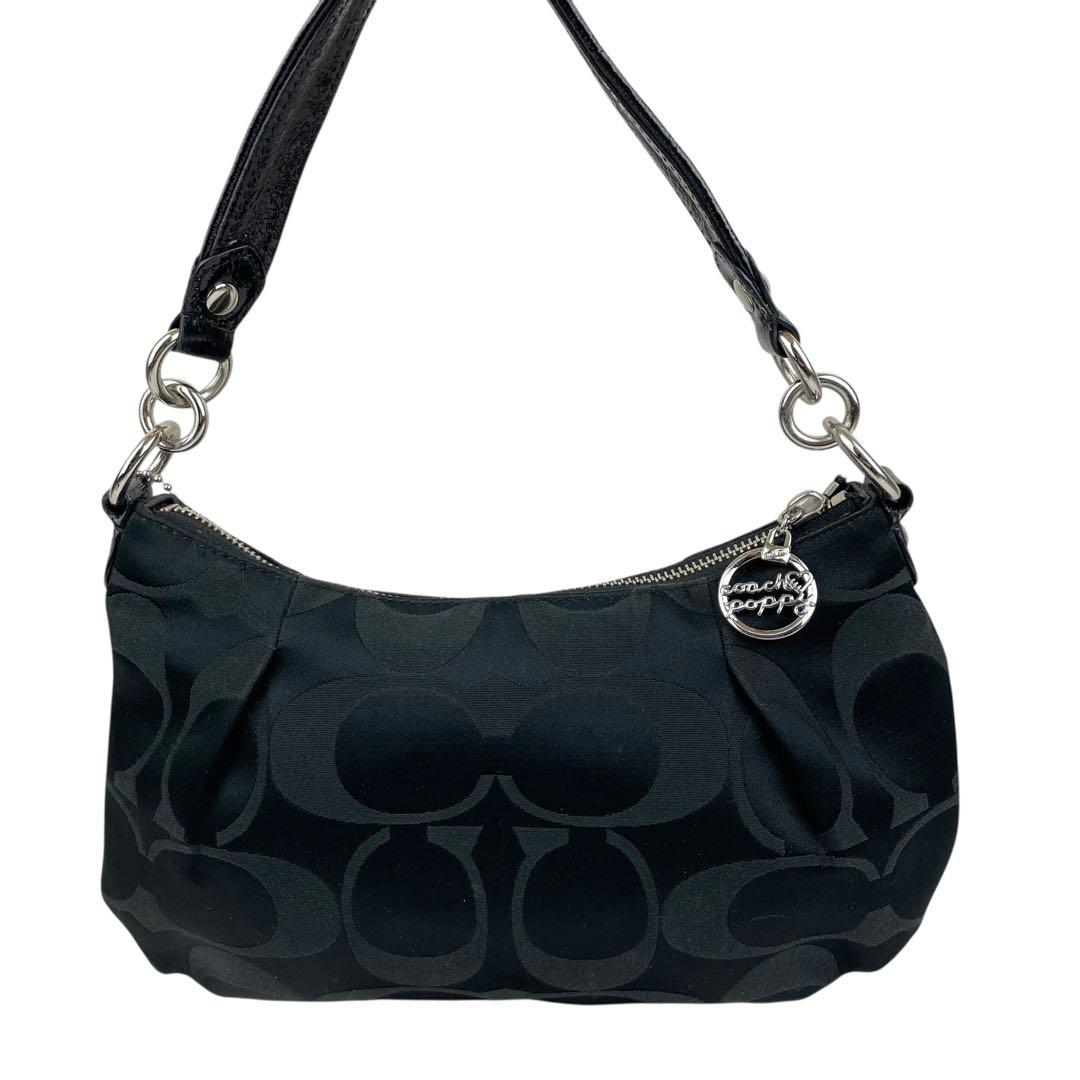 ✨極美品 COACH コーチポピー ショルダーバック 2way クロスボディ 黒