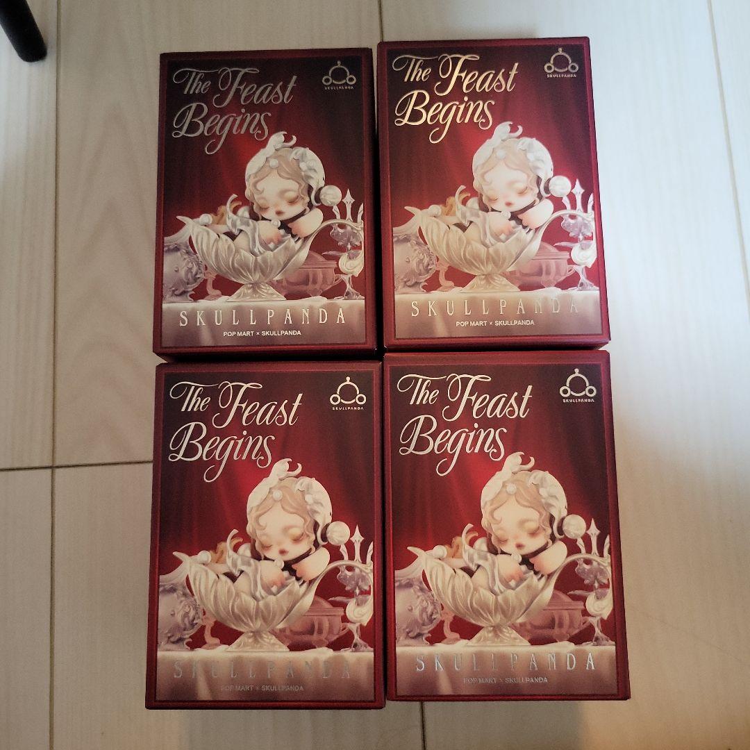 未開封 SKULLPANDAThe Feast Begins 4箱　スカルパンダ