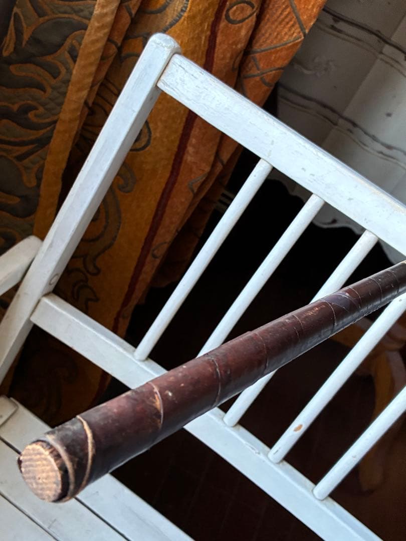 アンティーク　木製　ゴルフ　クラブ　ヒッコリー　アイアン　③ 100年　アメリカ