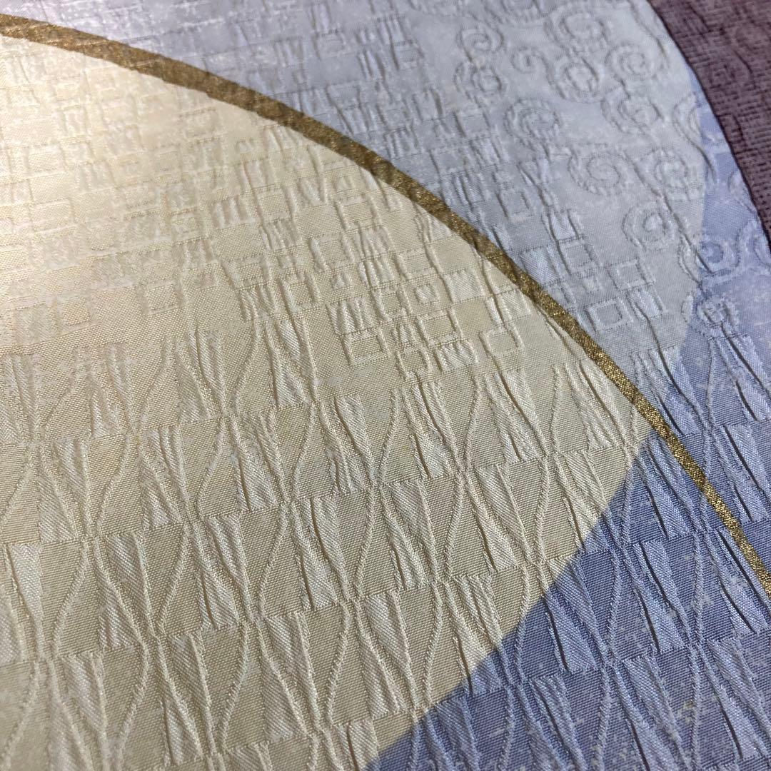 FF-212 袋帯 全通 洒落袋帯 モダン 膨れ織 正絹 芯なし 柔らか 正絹