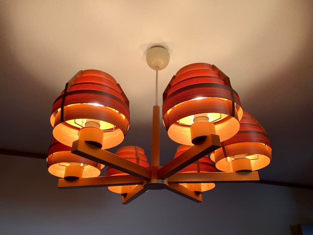 ヤコブソン シャンデリア（JAKOBSSON）yamagiwa 6灯タイプ