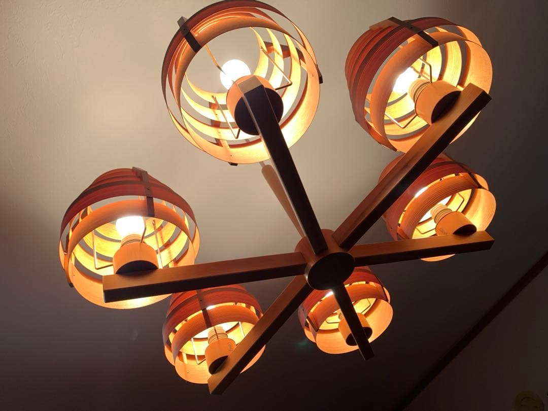 ヤコブソン シャンデリア（JAKOBSSON）yamagiwa 6灯タイプ