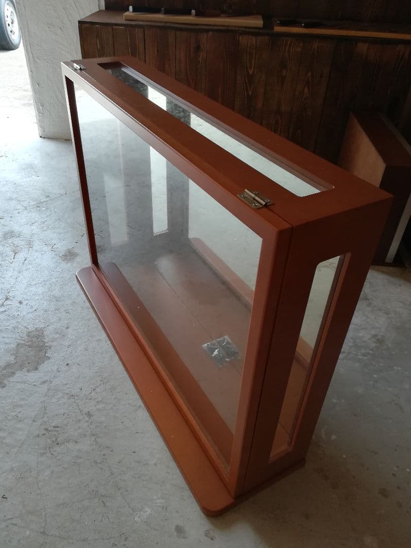 コ*リ様 大きめ木製枠ケース　ショーケース店舗什器　送料込み