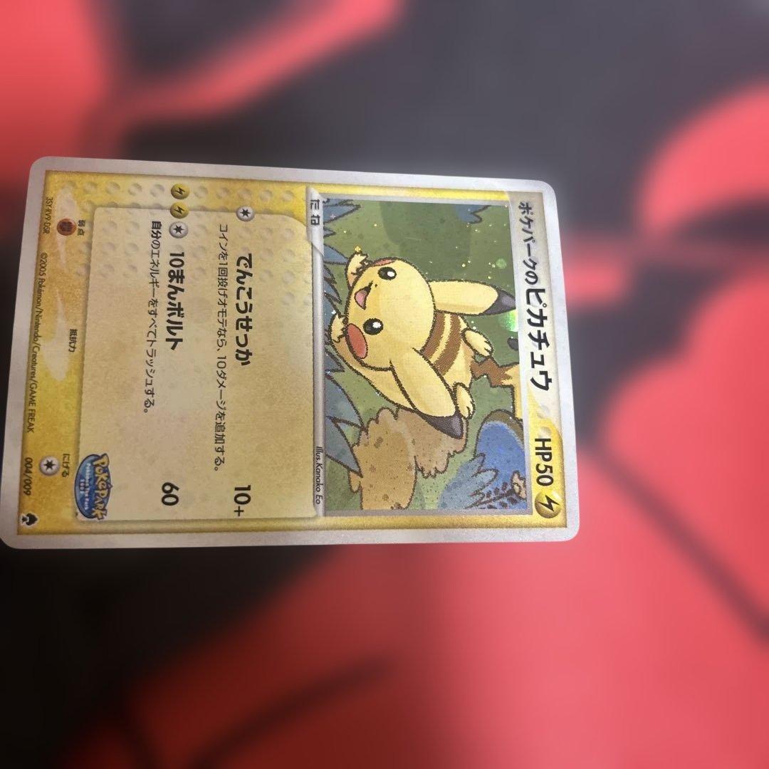 ポケパークのピカチュウ　004/009