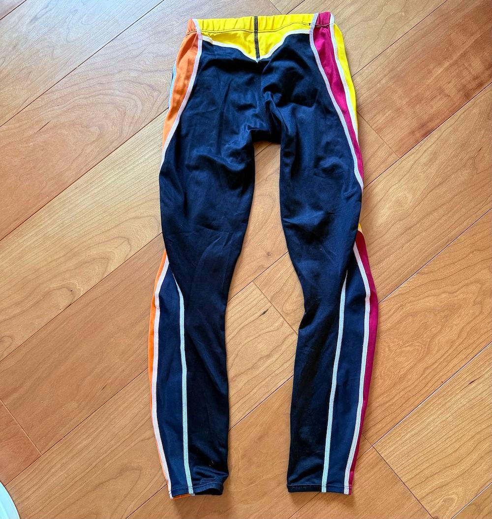 【美品・レア】MIZUNO アクセルスーツ ロングスパッツ Mサイズ 競パン