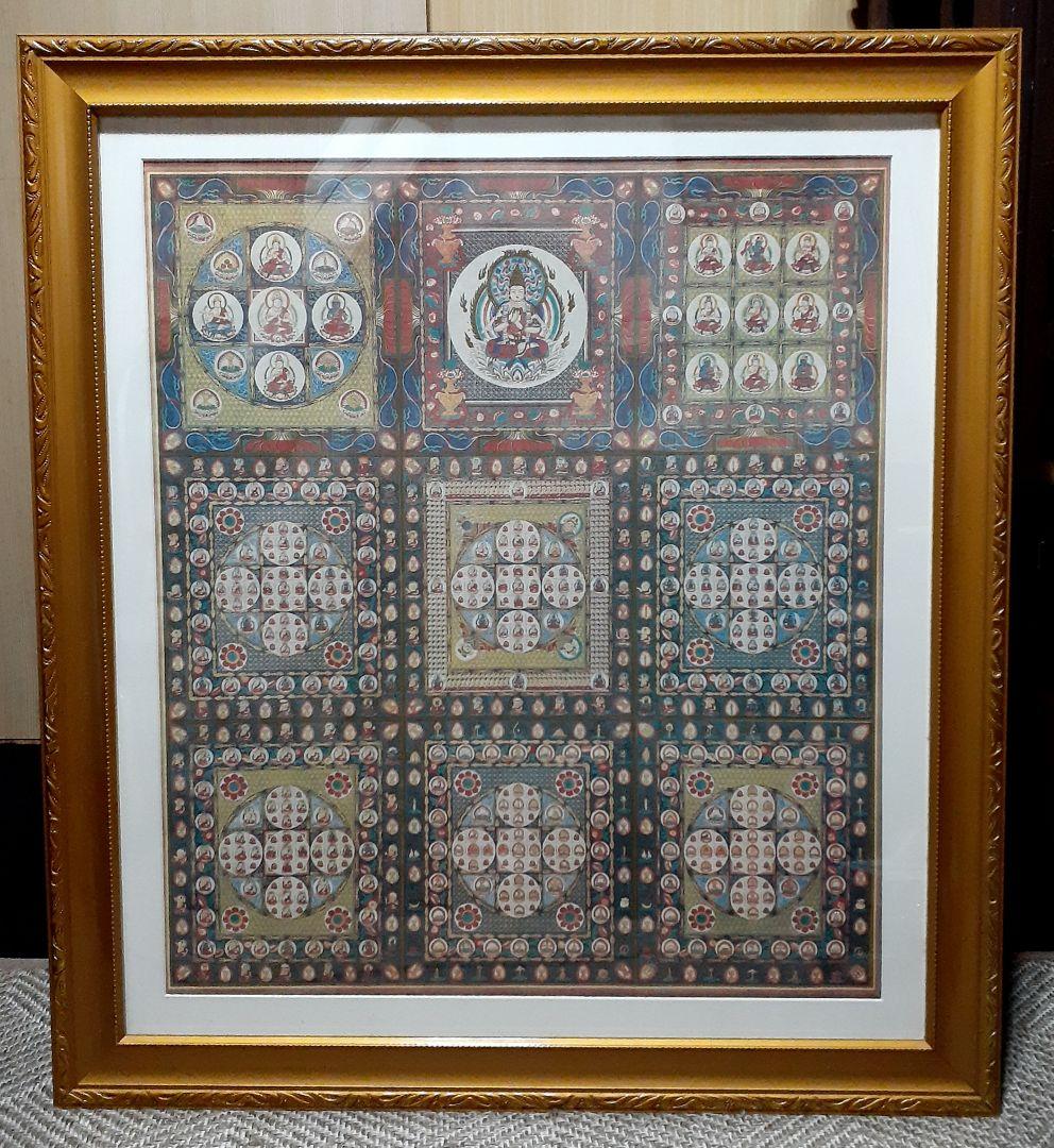 気まぐれ価格！曼陀羅　仏画　仏教美術　レア物