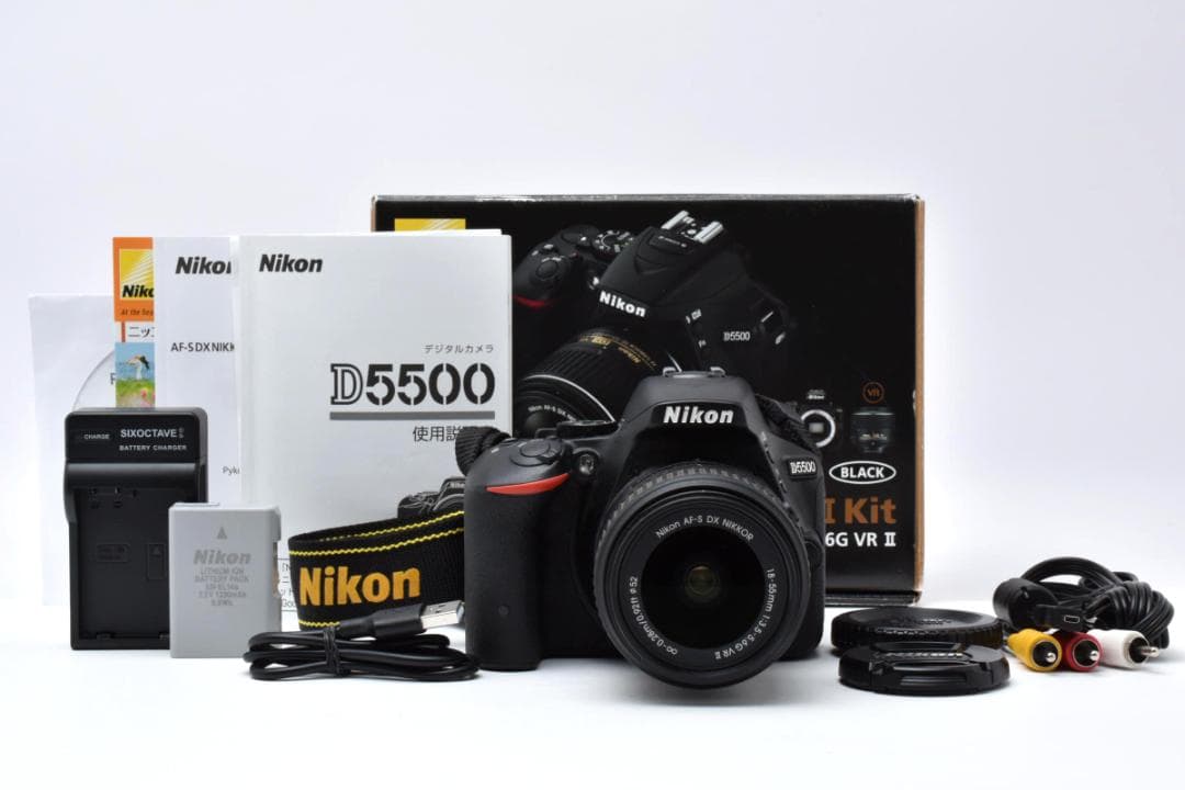 ニコン　Nikon D5500 レンズキット ≪S数1562回≫