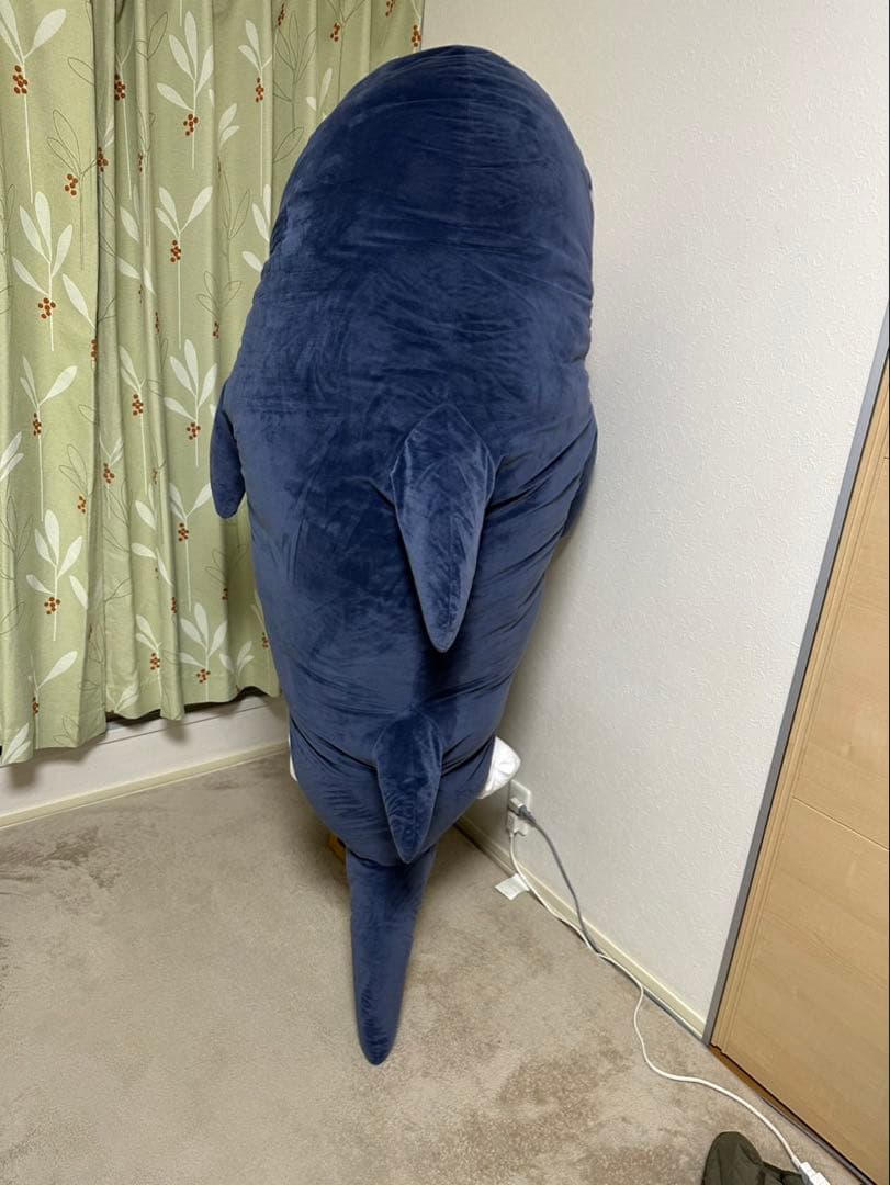 あったかサメクッション　ラージ