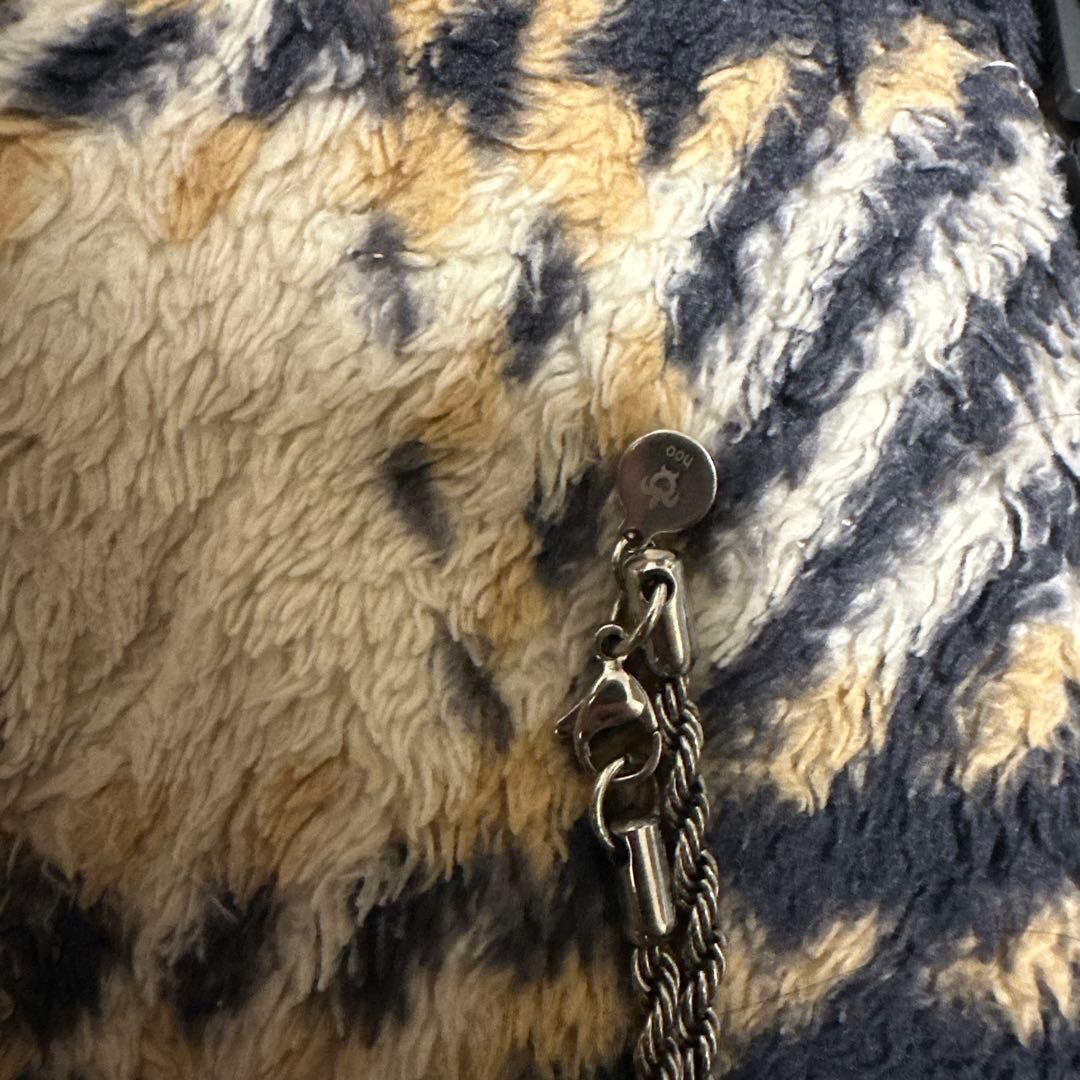 ハワイアンジュエリー シルバー彫刻メダルネックレス