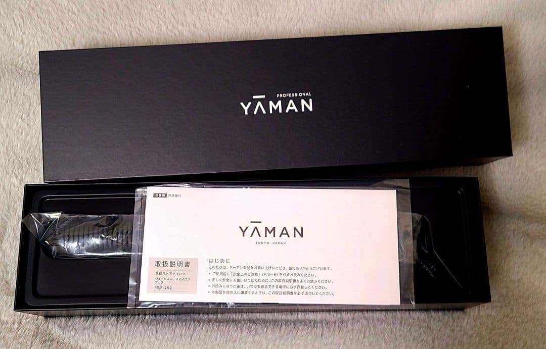【新品・納品書付き】YA-MAN ヴェーダスムースアイロンプラス