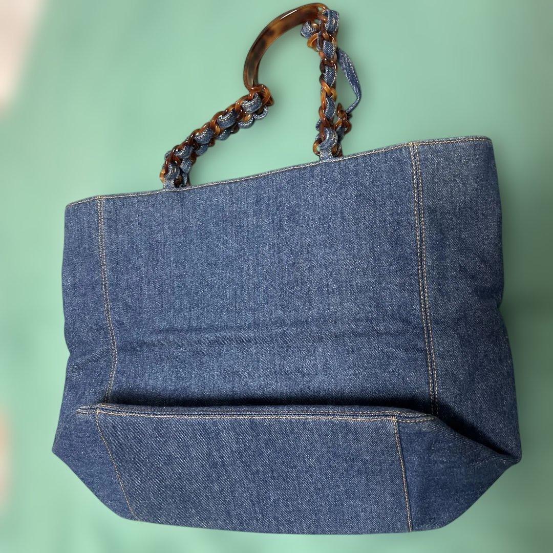 CHANELデニムバッグ訳あり