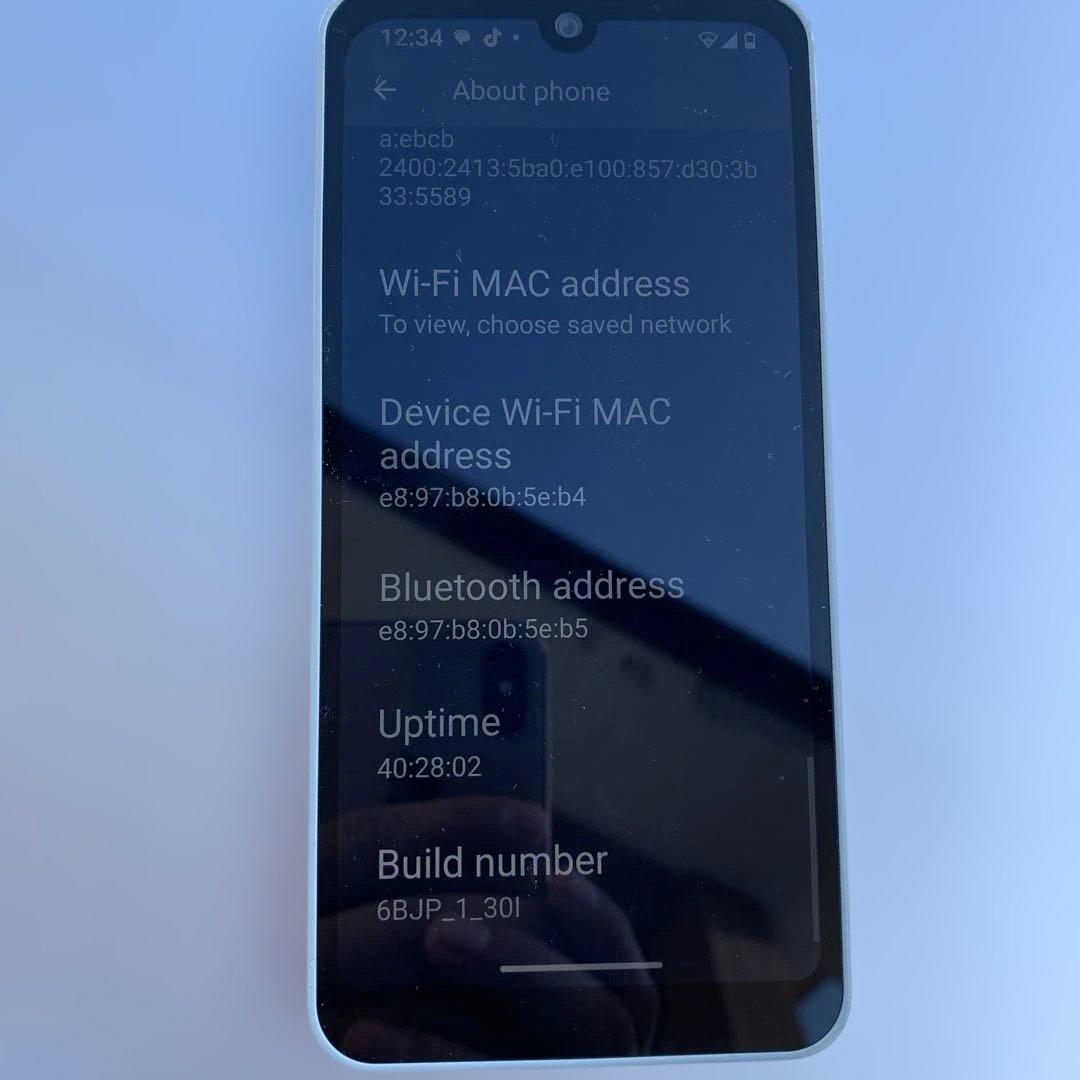 AQUOS wish3スマートフォン ホワイト 約インチ