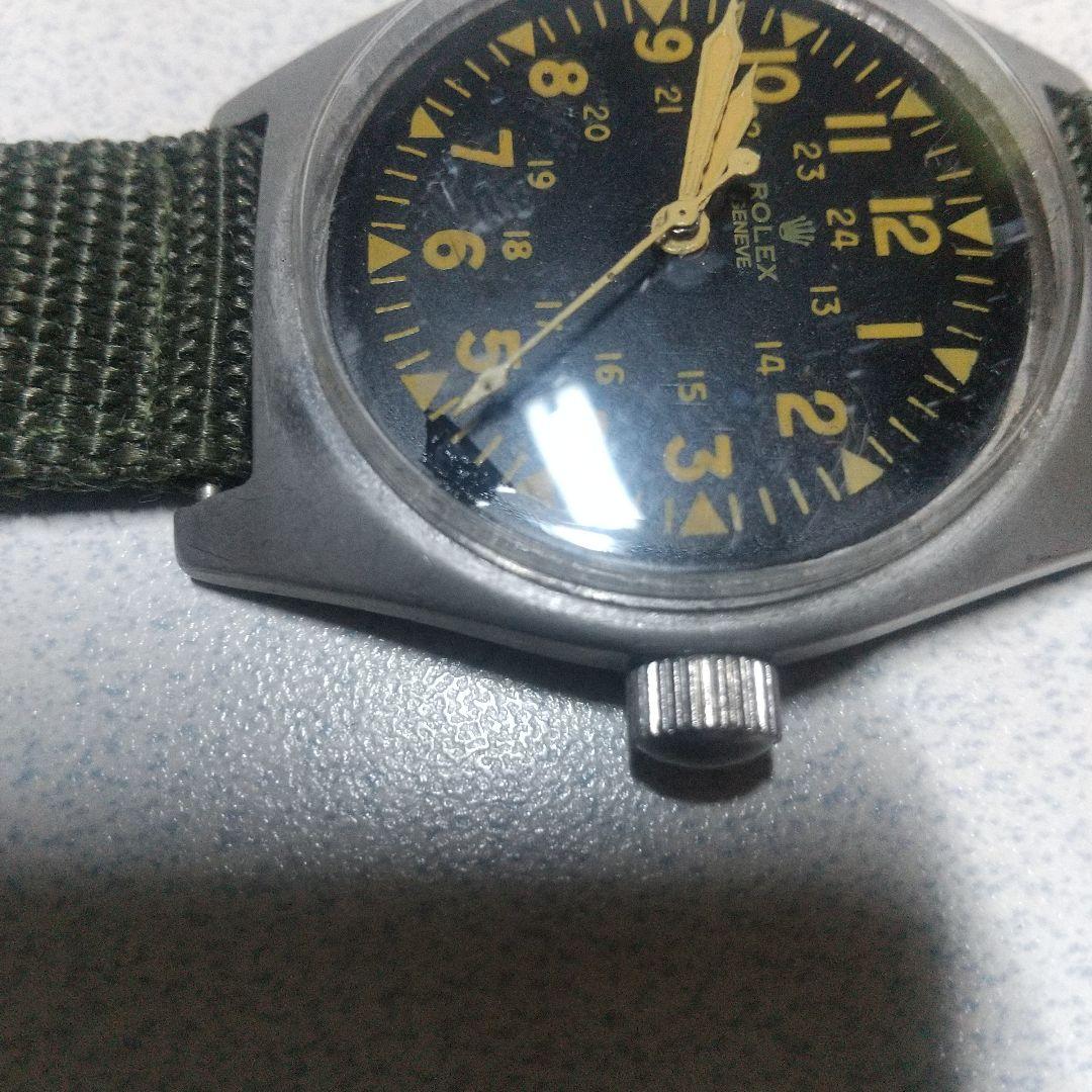 ロレックス50,sイギリス軍ミリタリー中古品1本ジャンク