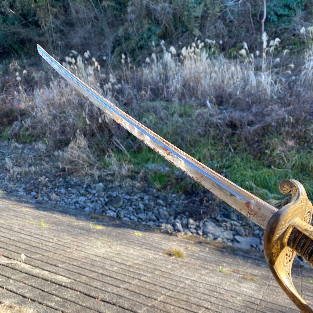 指揮刀　儀礼刀　大日本帝国陸軍　レプリカ　全長84cm アンティーク