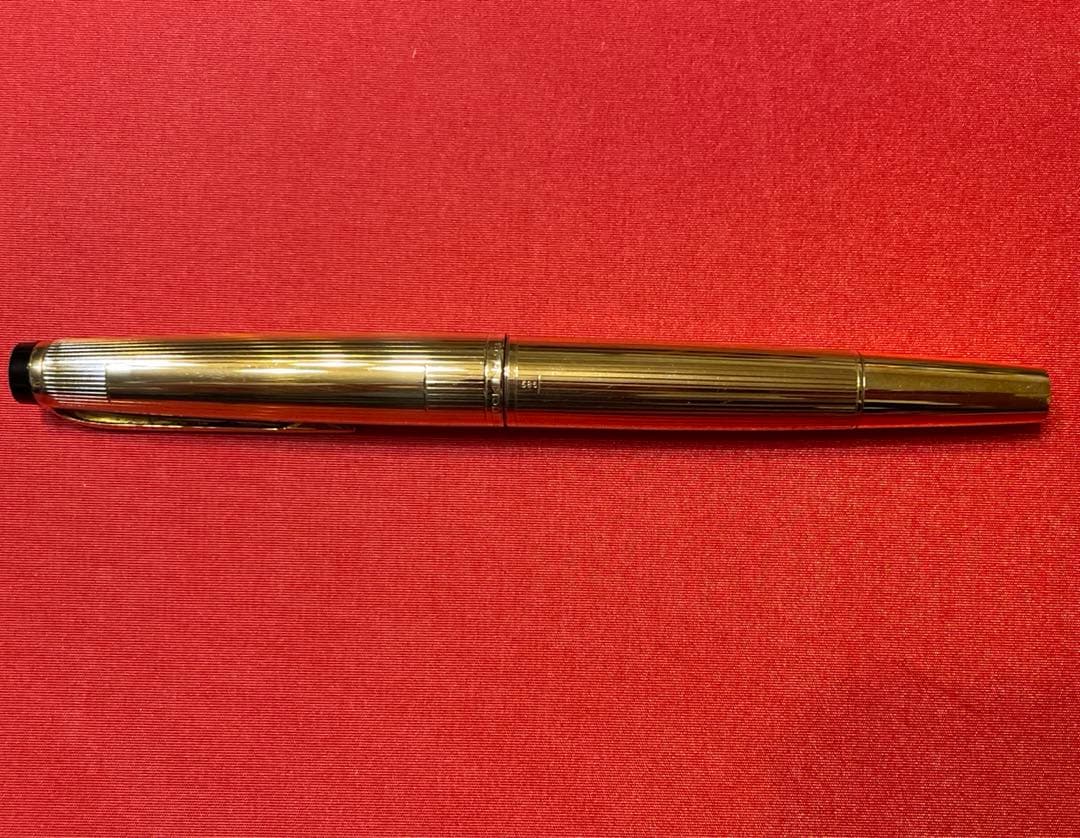 金無垢✨金無垢モンブラン No.92 万年筆 マイスターシュテュック ゴールド