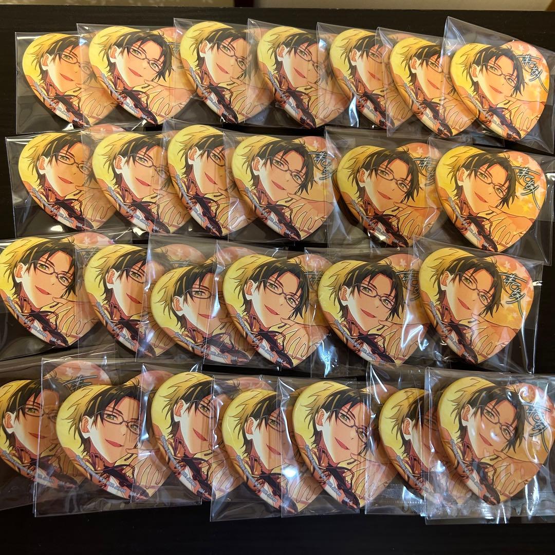 紅月 蓮巳敬人 缶バッジ とるパカ ハート缶 ぱしゃっつ ぱしゃこれ