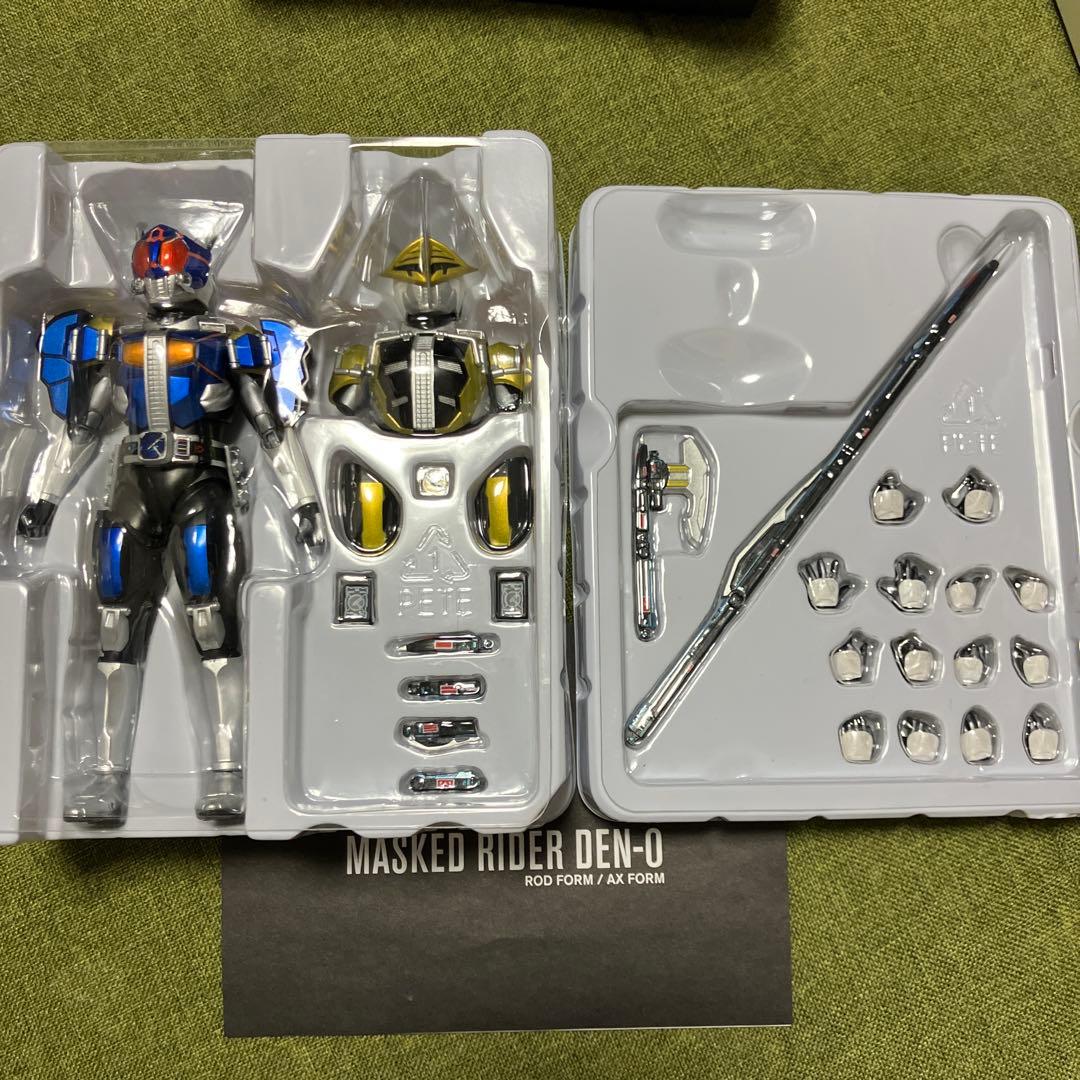 仮面ライダー電王 ロッドフォーム アックスフォーム 真骨彫