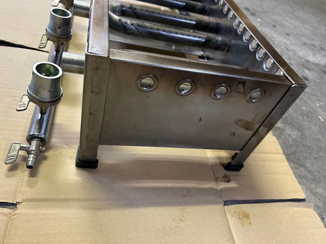 たこ焼き器用　15穴４枚掛け　ガスバーナー付きＬＰガス　　値段交渉受け付けます！