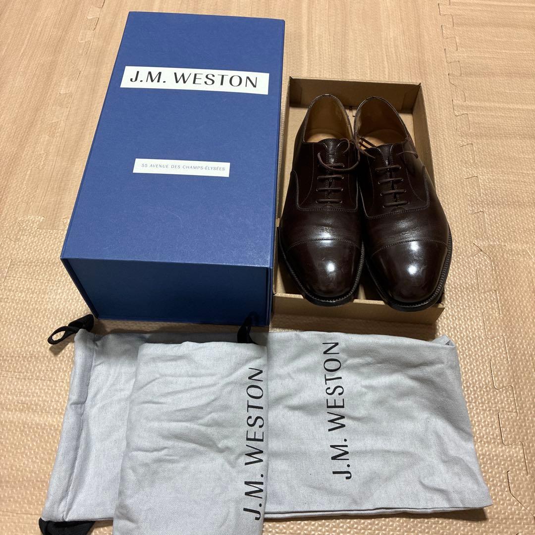 限定値下げ　J.M. WESTON Cap toe oxford 300 5.5