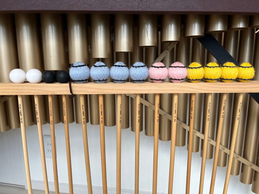 Saito マリンバ 4オクターブ 49鍵（カバー・マレット付）