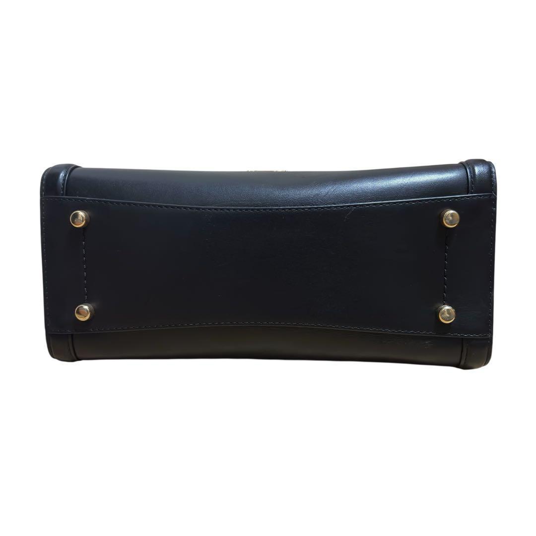 COACH コーチ 49500 ゾーイ 2way ショルダーバッグ レザー 黒