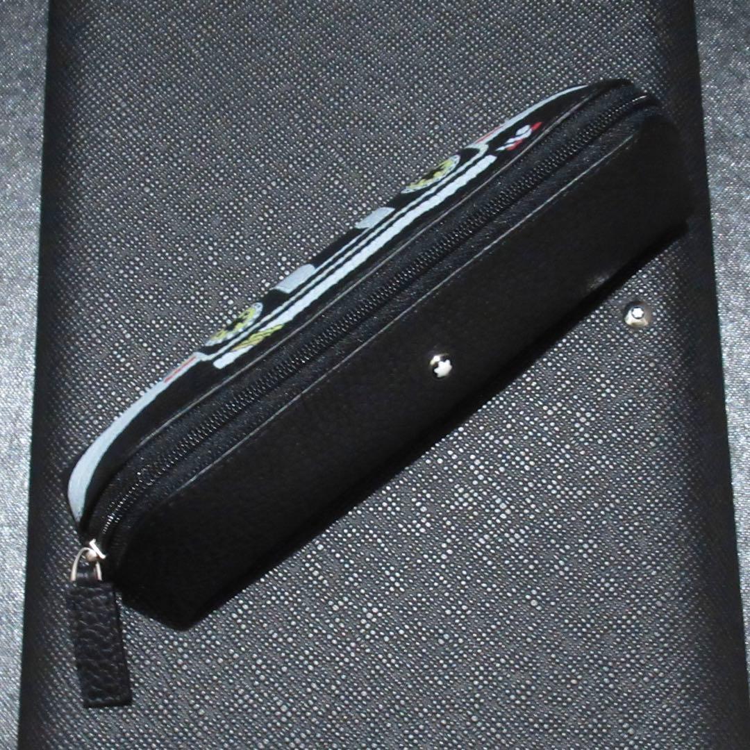 モンブラン ペンケース ペンポーチ ソフトグレイン ミックステープ 123741