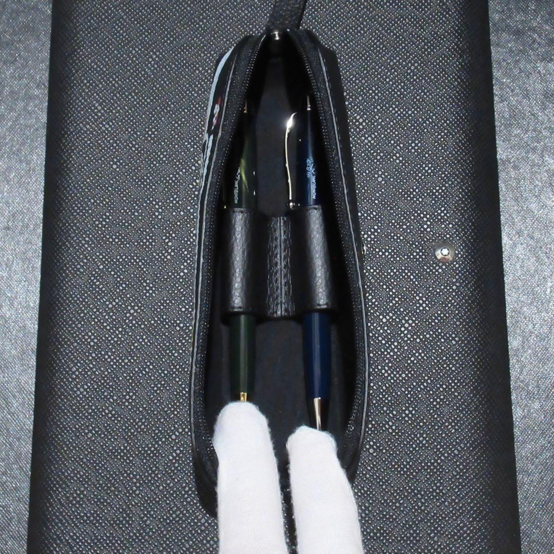 モンブラン ペンケース ペンポーチ ソフトグレイン ミックステープ 123741