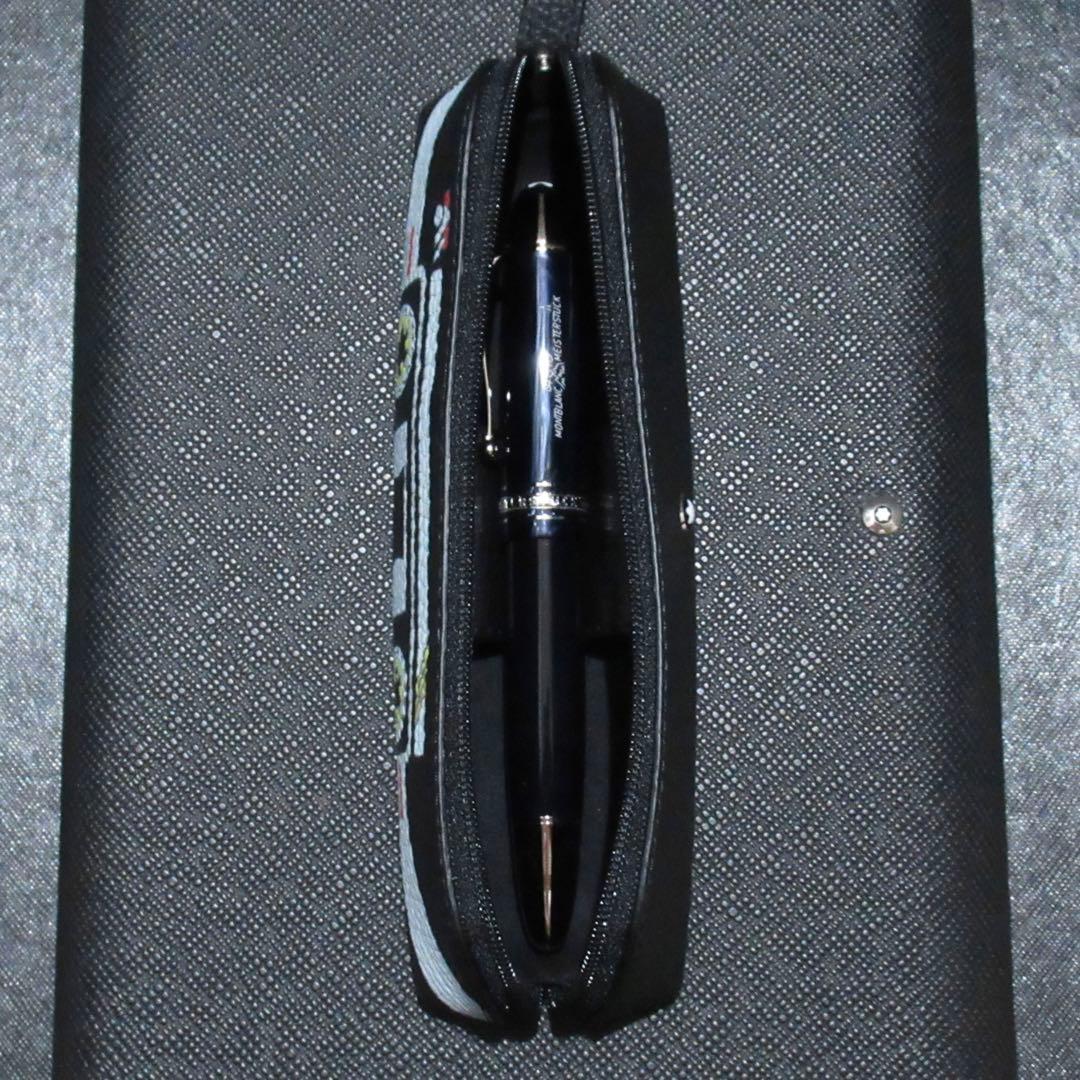 モンブラン ペンケース ペンポーチ ソフトグレイン ミックステープ 123741