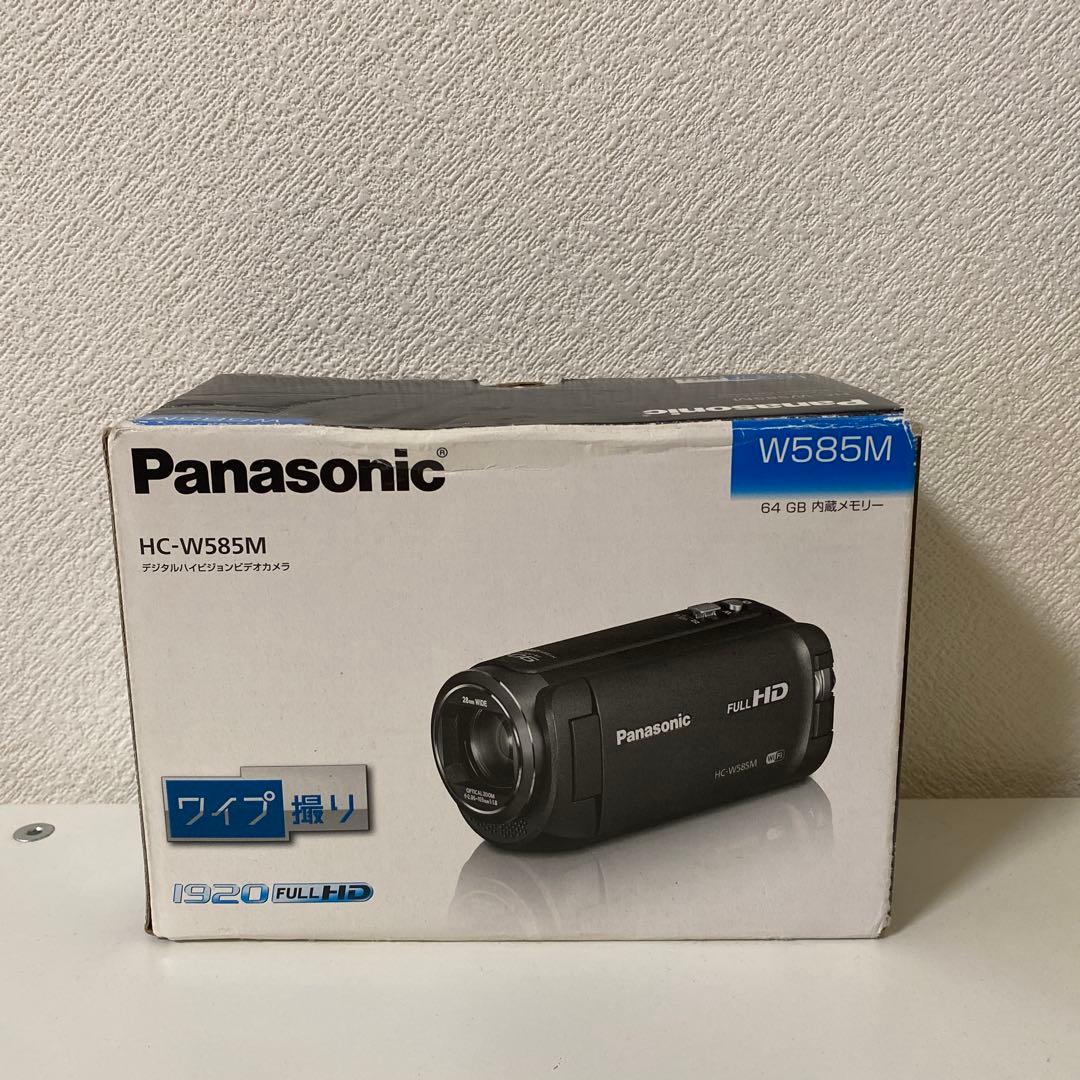 Panasonic フルHD ビデオカメラ ブラウン　HC-W585M