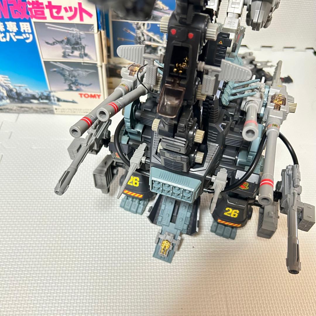 完品 旧ゾイド グレートザウルス ウルトラザウルス NEW改造セットフル装備