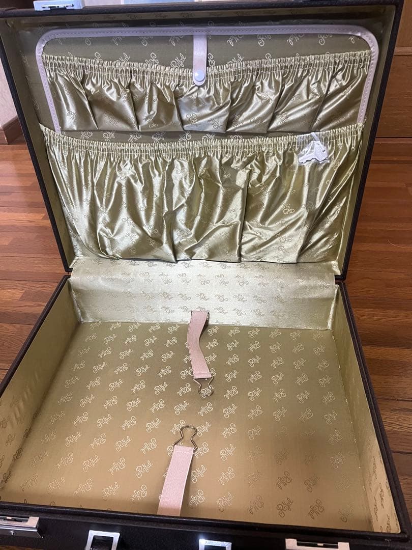 【恐らく未使用】ヴィンテージ　　昭和レトロ　スーツケース