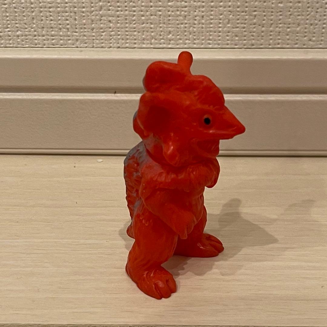 ウルトラマン イカロス星人 ソフビ ミニ 赤