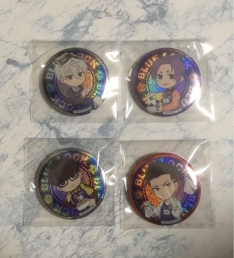 新品未使用　ブルーロック　ヴィレッジヴァンガード　ヴィレヴァン　缶バッジ