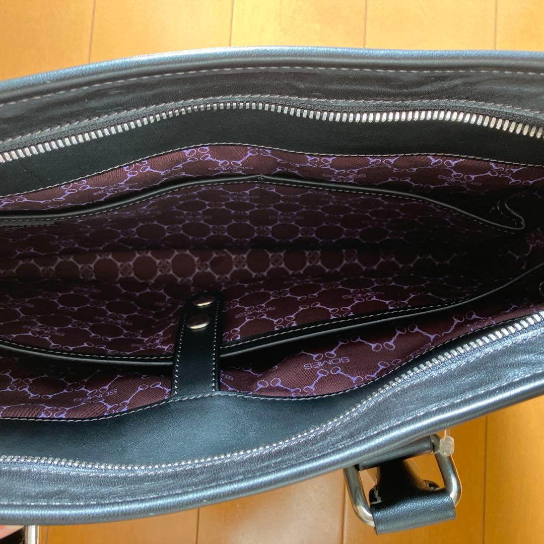 【新品】本革 ビジネスバッグ SOMES