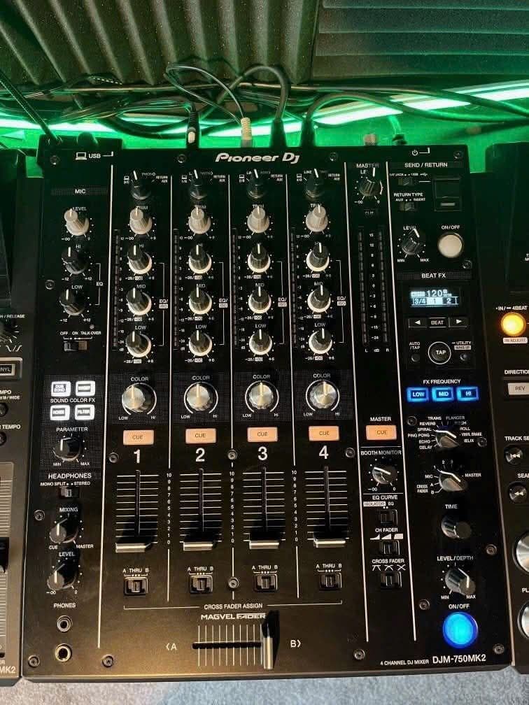 DJ機材 nom XDJ-1000MK2 DJM-750MK2