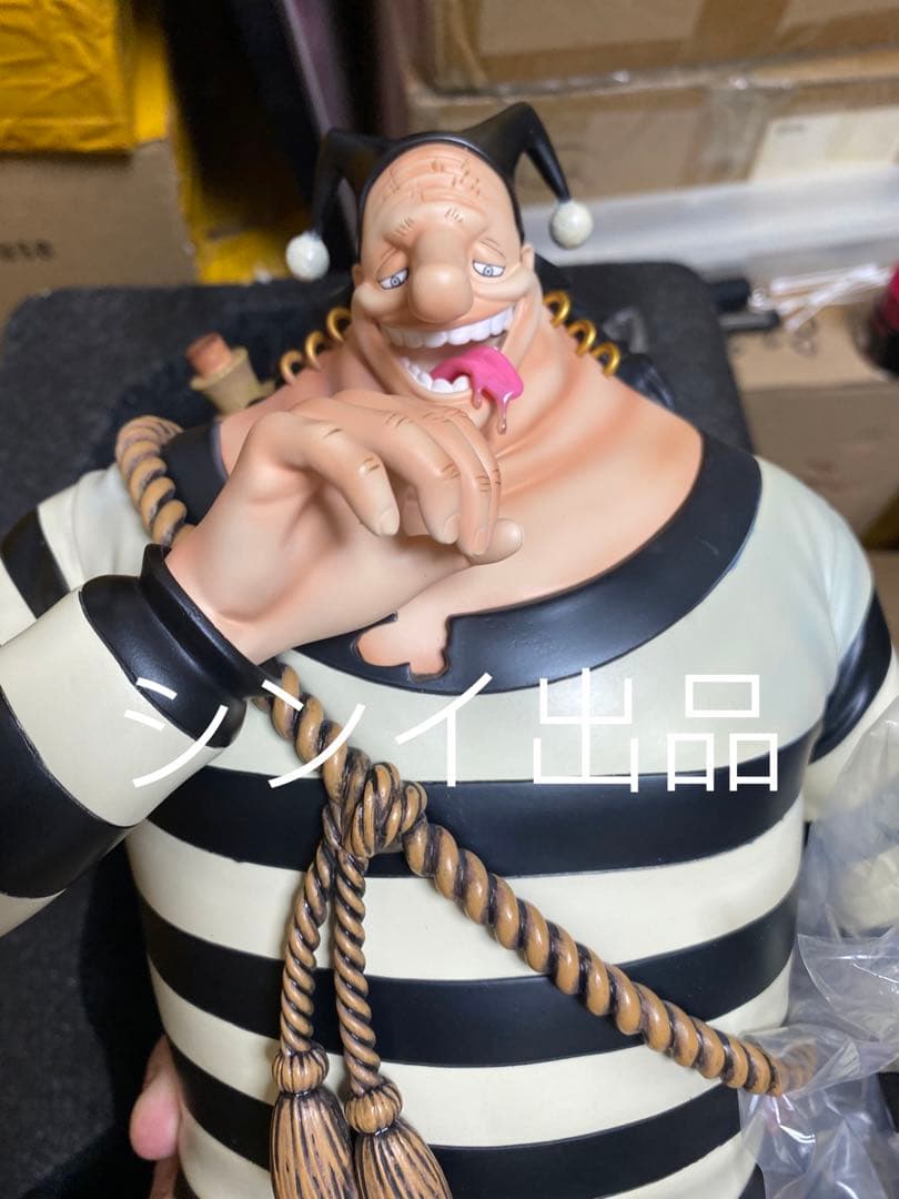 翌日発送　黒ひげ海賊団　バスコ・ショット　ワンピース　フィギュア　ガレージキット