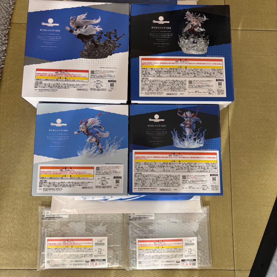 茉*花様 ウマ娘 シンデレラグレイ 一番くじ A.B.C.ラスト賞オグリ タマモ