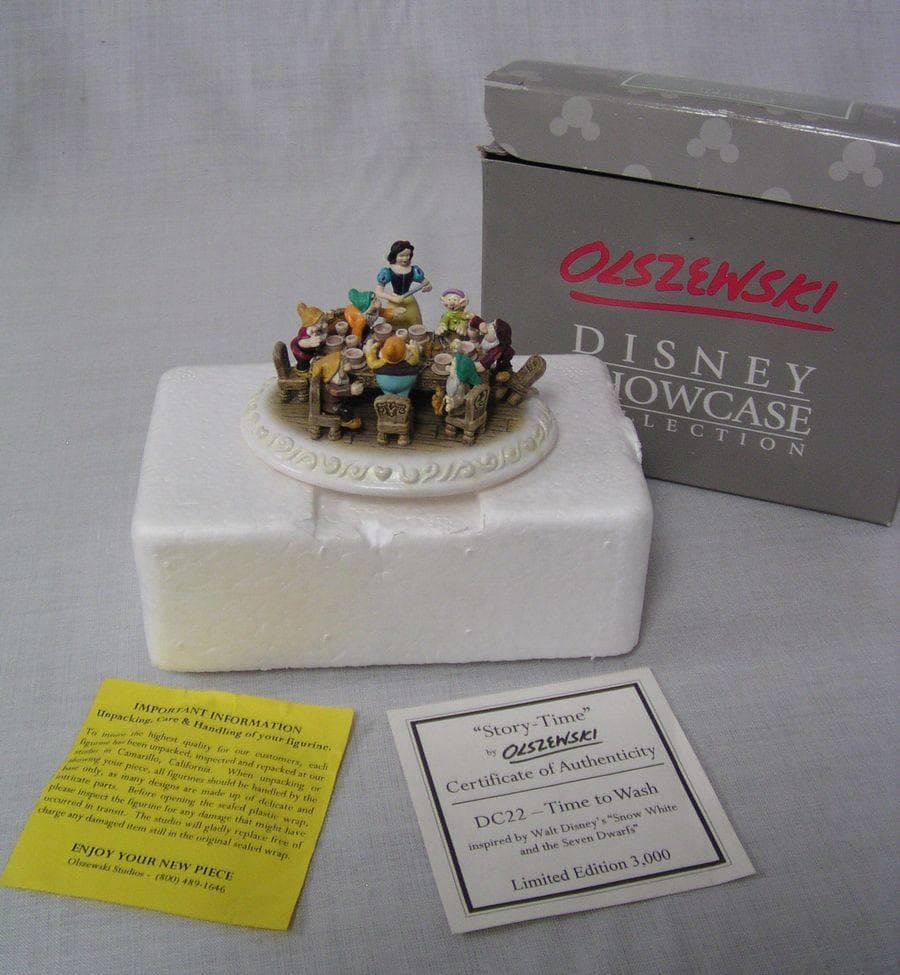ディズニー　OLSZEWSKI　Time to Wash （白雪姫）