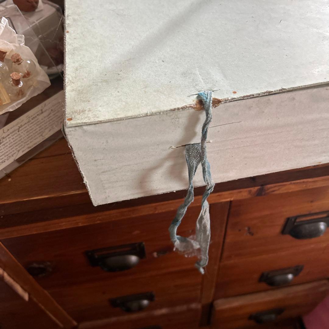 フランスアンティーク 木製 本 木箱 Krank クランクマルチェロ