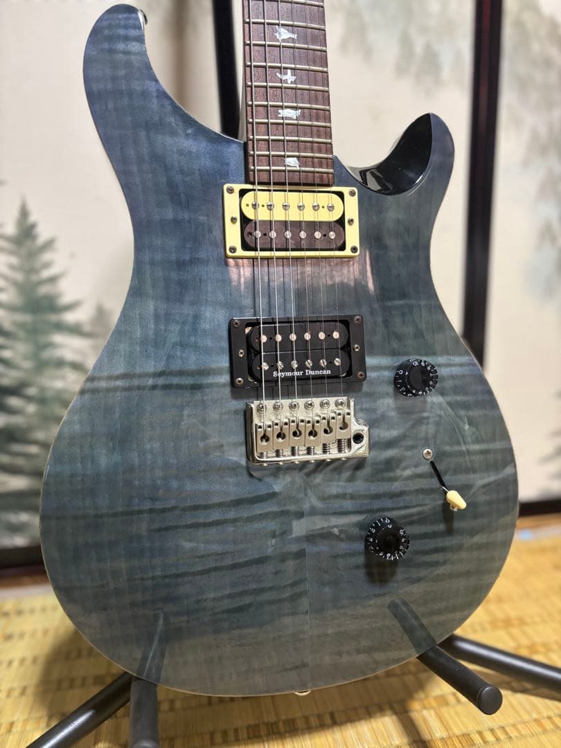 ギター PRS SE Custom24 Whale Blue