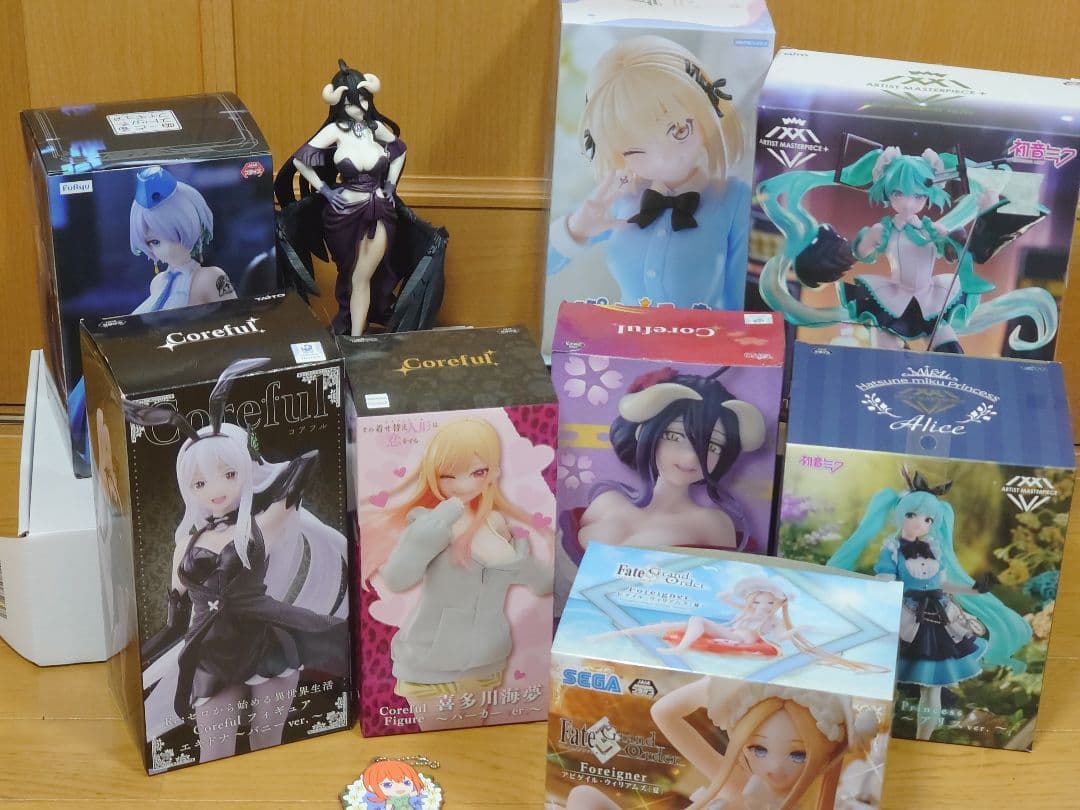 フィギュア オーバーロード、初音ミク他 まとめ売り