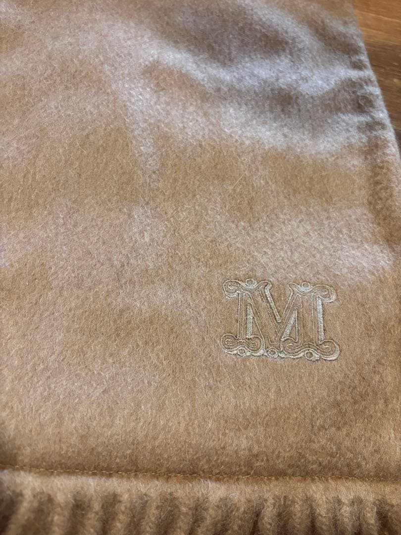 MAX MARA☆テディベアストールマフラー(キャメル)