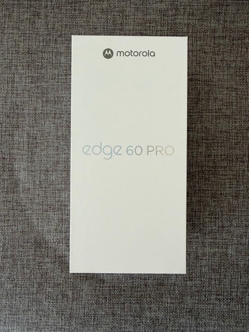 【新品未開封】Motorola edge 60 PRO シャドーグリーン