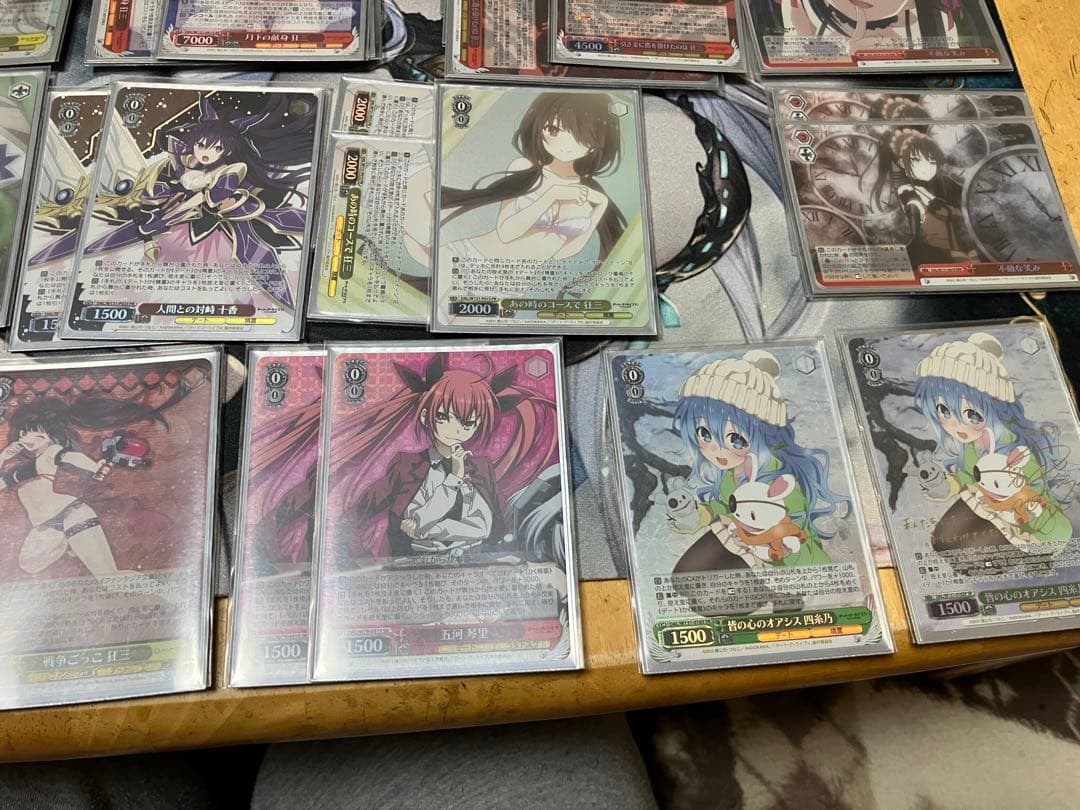 ジ*ア様 ヴァイスシュヴァルツ　デートアライブ　8電源　ほぼフルSR パーツ付き